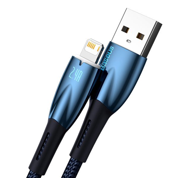Baseus Glimmer Series | Kabel USB - Lightning pro Apple iPhone iPad AirPods 1m 2,4A